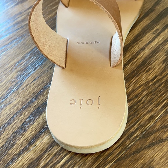 Never worn Joie leather sandals size 35.5 - Picture 6 of 6